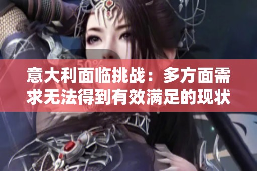 意大利面临挑战：多方面需求无法得到有效满足的现状分析