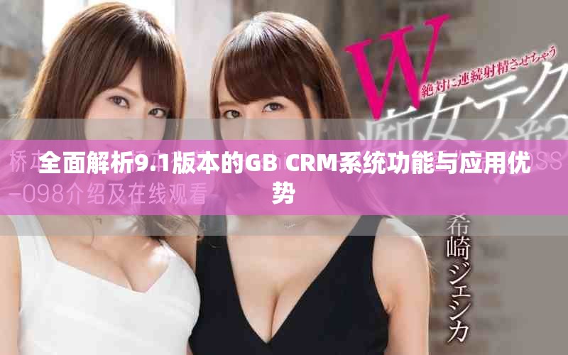 全面解析9.1版本的GB CRM系统功能与应用优势