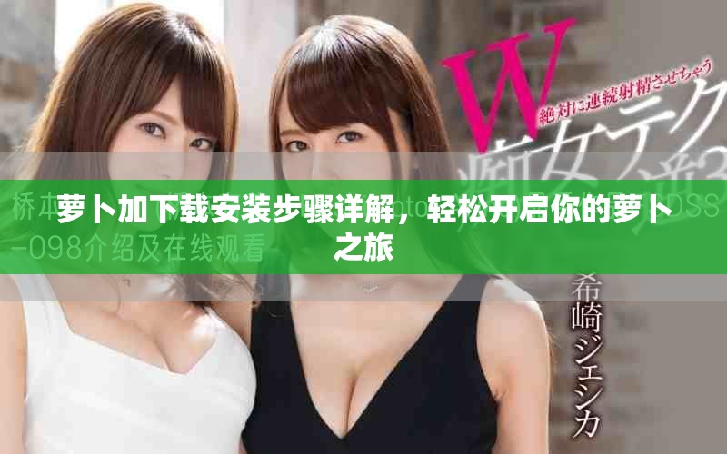 萝卜加下载安装步骤详解，轻松开启你的萝卜之旅