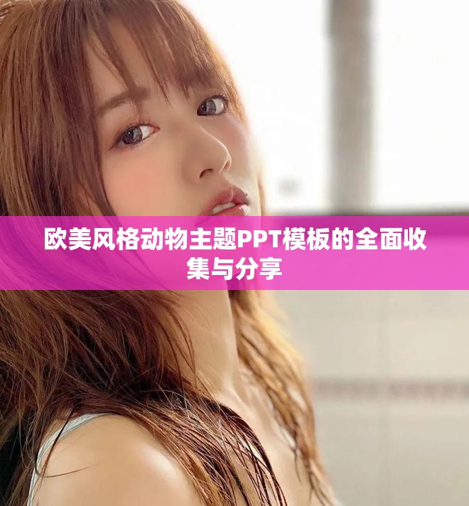 欧美风格动物主题PPT模板的全面收集与分享