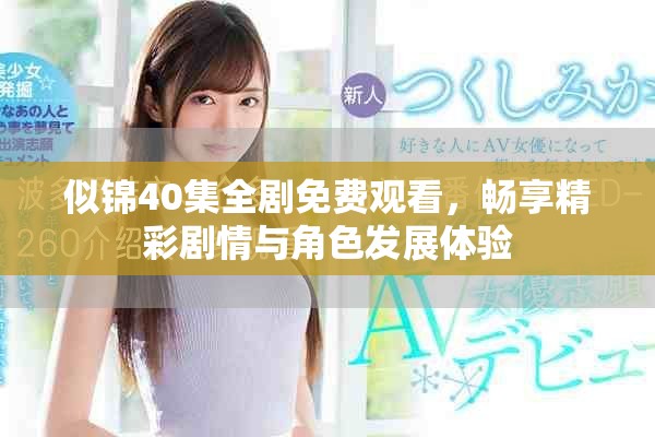似锦40集全剧免费观看，畅享精彩剧情与角色发展体验