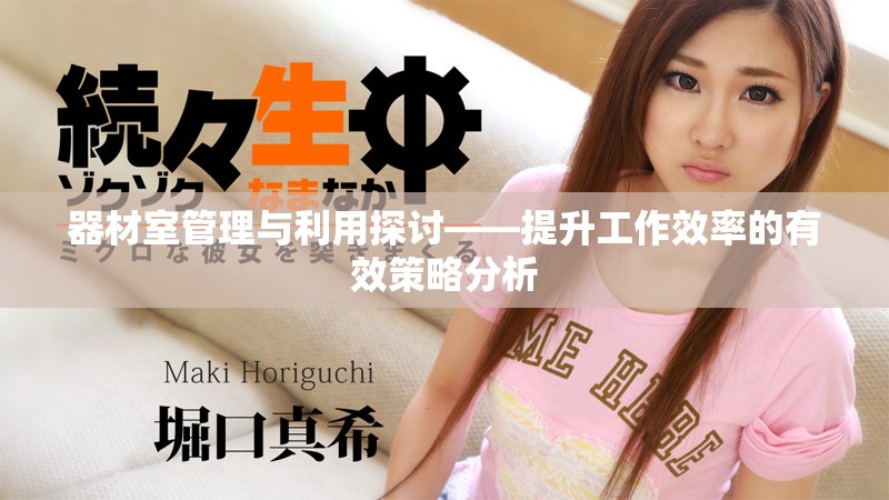 器材室管理与利用探讨——提升工作效率的有效策略分析