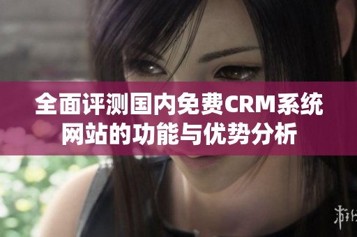 全面评测国内免费CRM系统网站的功能与优势分析