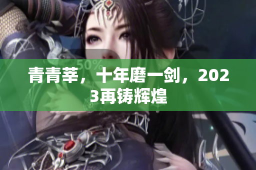 青青莘，十年磨一剑，2023再铸辉煌