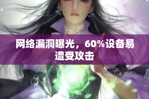 网络漏洞曝光，60%设备易遭受攻击