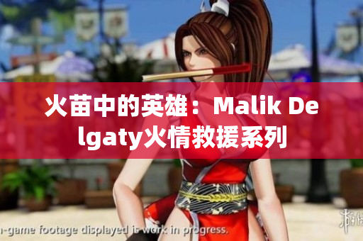 火苗中的英雄：Malik Delgaty火情救援系列