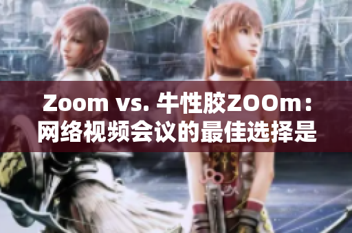 Zoom vs. 牛性胶ZOOm：网络视频会议的最佳选择是？