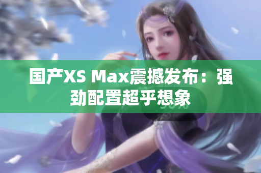 国产XS Max震撼发布：强劲配置超乎想象