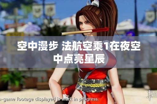 空中漫步 法航空乘1在夜空中点亮星辰
