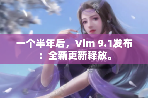 一个半年后，Vim 9.1发布：全新更新释放。