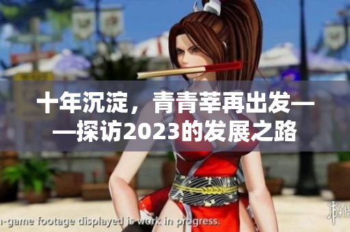 十年沉淀，青青莘再出发——探访2023的发展之路