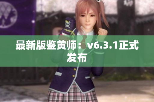 最新版鉴黄师：v6.3.1正式发布