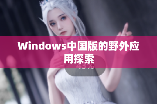 Windows中国版的野外应用探索