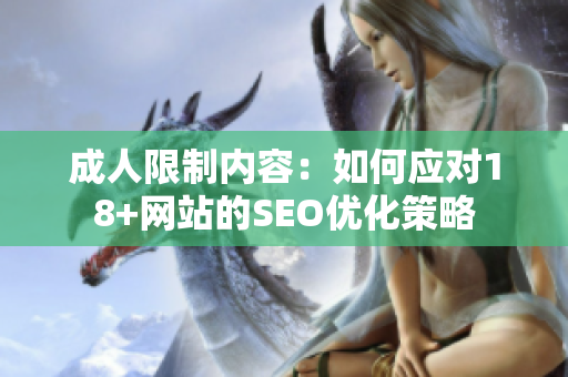 成人限制内容：如何应对18+网站的SEO优化策略
