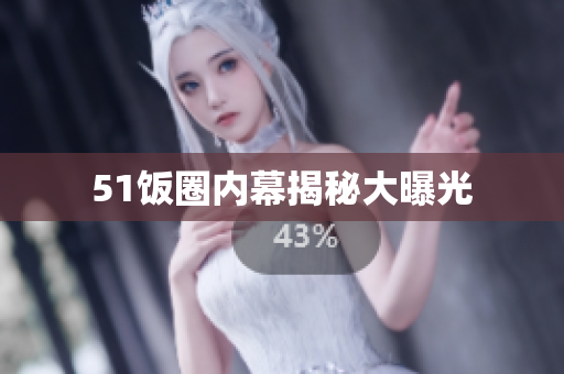 51饭圈内幕揭秘大曝光