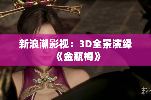 新浪潮影视：3D全景演绎《金瓶梅》