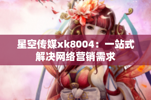 星空传媒xk8004：一站式解决网络营销需求