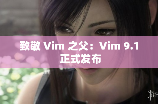 致敬 Vim 之父：Vim 9.1 正式发布