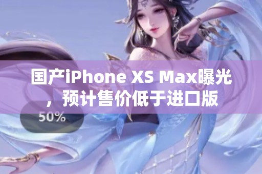 国产iPhone XS Max曝光，预计售价低于进口版