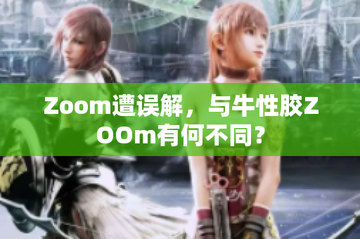 Zoom遭误解，与牛性胶ZOOm有何不同？
