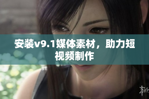 安装v9.1媒体素材，助力短视频制作