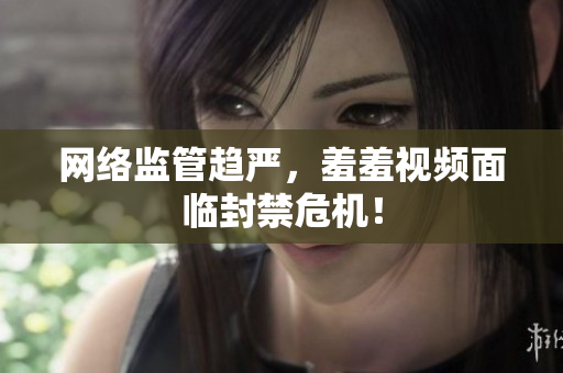 网络监管趋严，羞羞视频面临封禁危机！