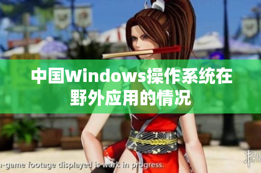 中国Windows操作系统在野外应用的情况