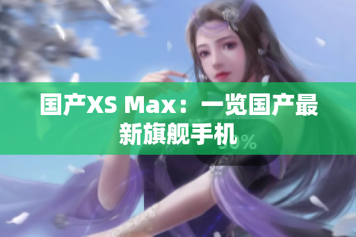 国产XS Max：一览国产最新旗舰手机