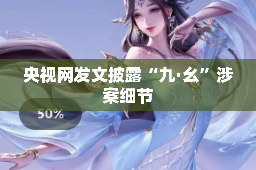 央视网发文披露“九·幺”涉案细节