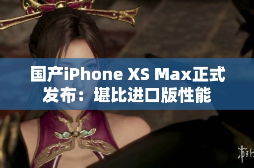 国产iPhone XS Max正式发布：堪比进口版性能