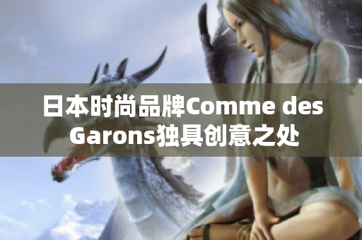 日本时尚品牌Comme des Garons独具创意之处