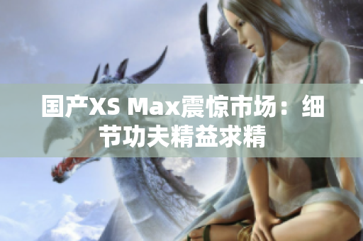 国产XS Max震惊市场：细节功夫精益求精