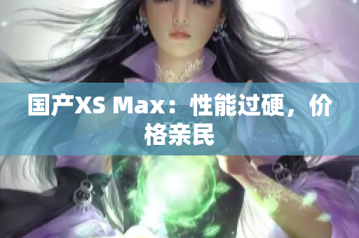 国产XS Max：性能过硬，价格亲民