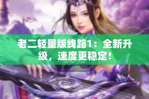 老二轻量版线路1：全新升级，速度更稳定！