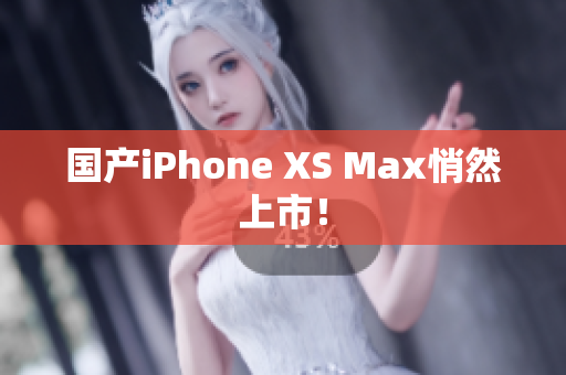 国产iPhone XS Max悄然上市！