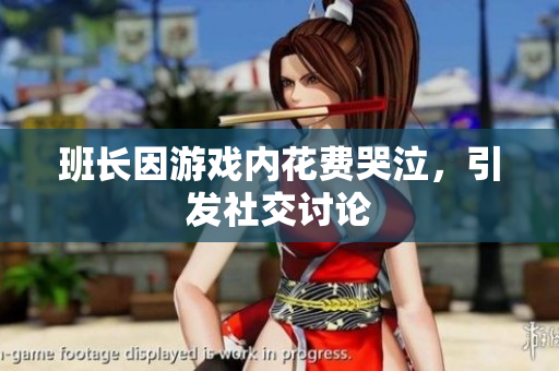 班长因游戏内花费哭泣，引发社交讨论