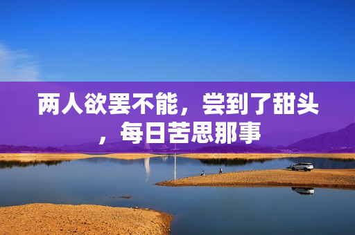 两人欲罢不能，尝到了甜头，每日苦思那事