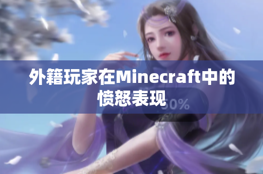 外籍玩家在Minecraft中的愤怒表现