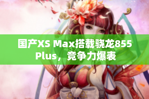 国产XS Max搭载骁龙855 Plus，竞争力爆表