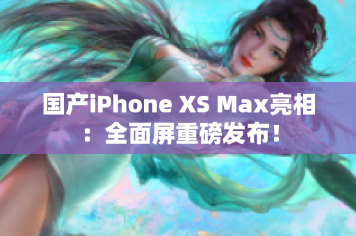 国产iPhone XS Max亮相：全面屏重磅发布！