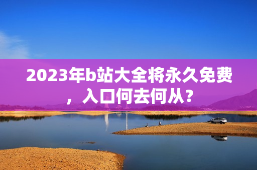 2023年b站大全将永久免费，入口何去何从？