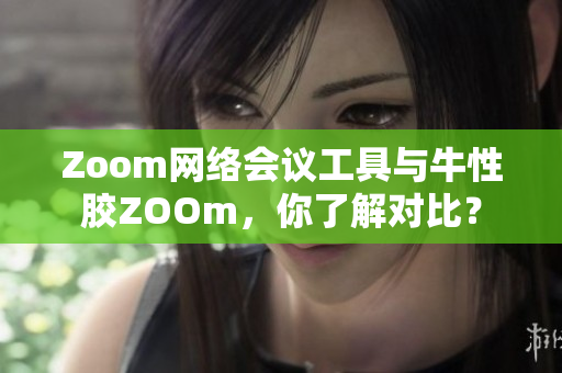 Zoom网络会议工具与牛性胶ZOOm，你了解对比？