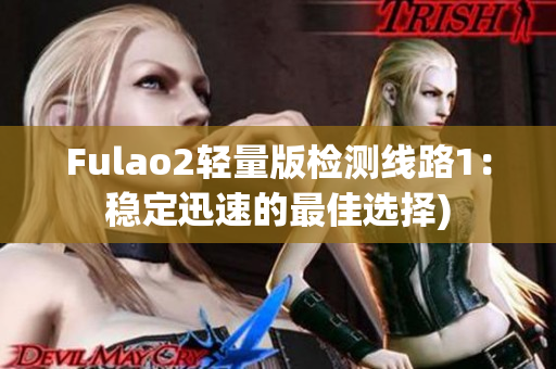 Fulao2轻量版检测线路1：稳定迅速的最佳选择)