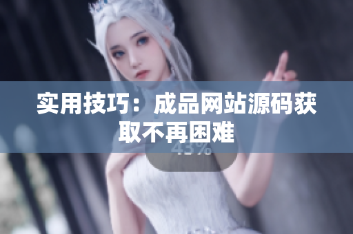 实用技巧：成品网站源码获取不再困难