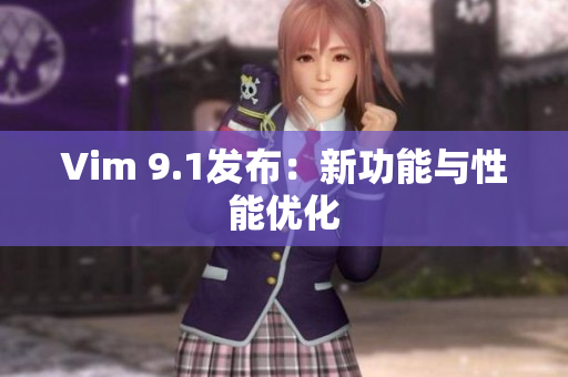 Vim 9.1发布：新功能与性能优化