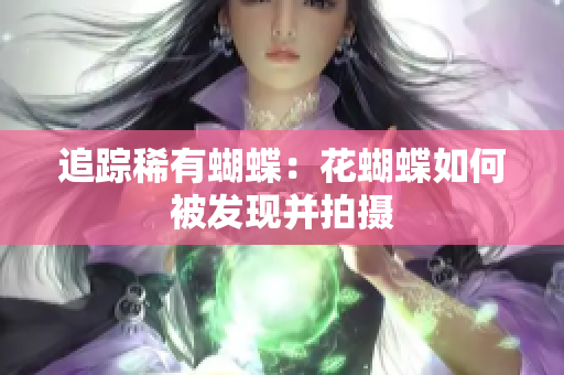 追踪稀有蝴蝶：花蝴蝶如何被发现并拍摄
