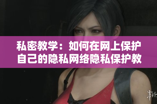 私密教学：如何在网上保护自己的隐私网络隐私保护教程，让你安心上网