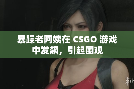 暴躁老阿姨在 CSGO 游戏中发飙，引起围观