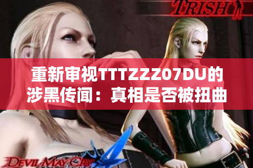 重新审视TTTZZZ07DU的涉黑传闻：真相是否被扭曲？