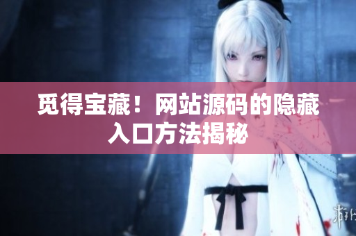 觅得宝藏！网站源码的隐藏入口方法揭秘
